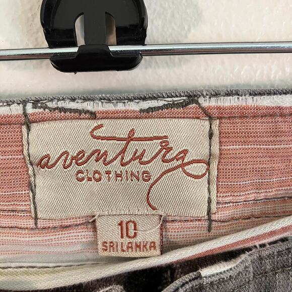 Aventura Clothing Flare Grey Denim Jeans (missing buttons) Women's 10 - Picture 3 of 4